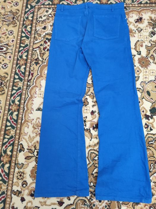 Zara клеш джинсы синие