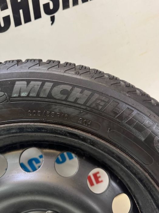 Roată rezervă jantă tablă 5x100 R16 ET37 6.5J Opel Astra G H J