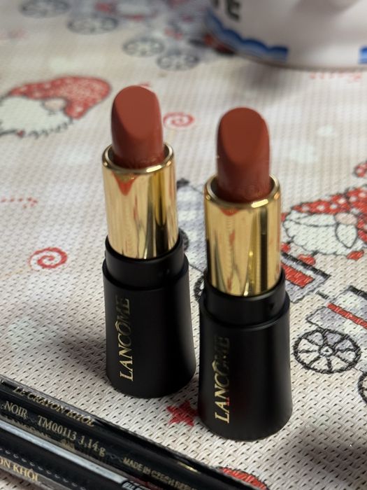 Creion kohl negru Lancome si ruj mic  cream 274