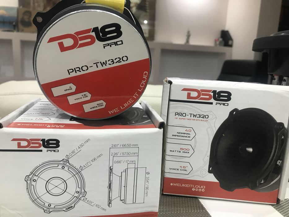 2 başi , 2 inalte , amplificor + cabluri import SUA , Marca Skar