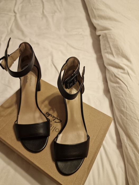 sandale elegante Clarks, piele, mărimea 35,5