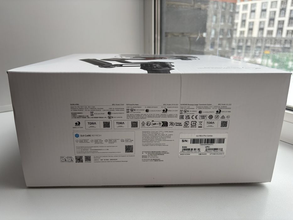 Новый Ronin Стедикам DJI RS 4 Pro Combo