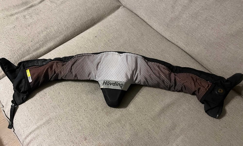 Casca airbag bicicleta Hovding 1.0 marime L 52 59 cm