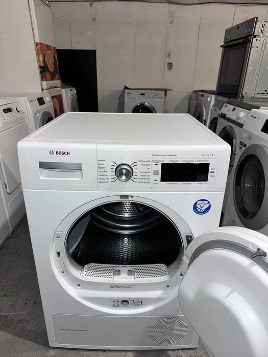 Сушилня +гаранция. BOSCH ТЕРМОПОМПА КЛАС А+++ 8кг . Доставка за София