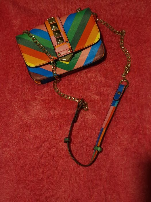 Цветна дамска чанта