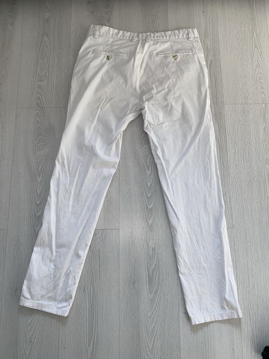 Белые брюки мужские
