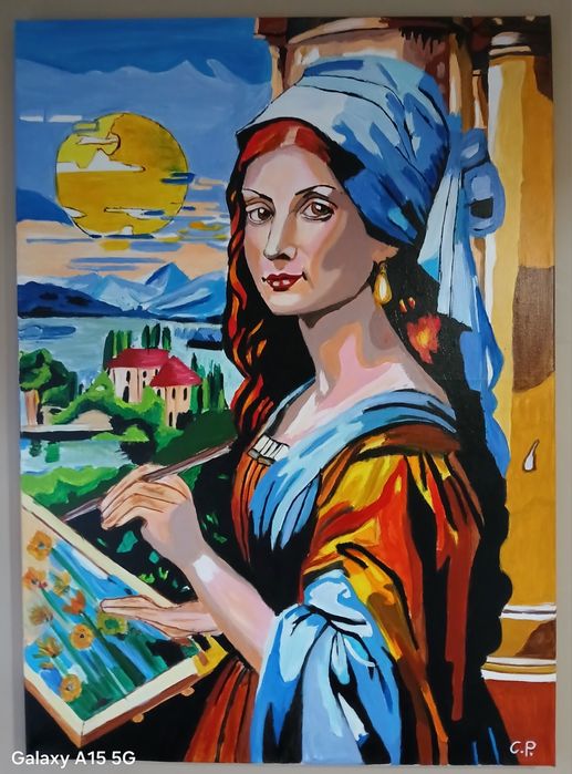 Картина акрил на платно 50/70