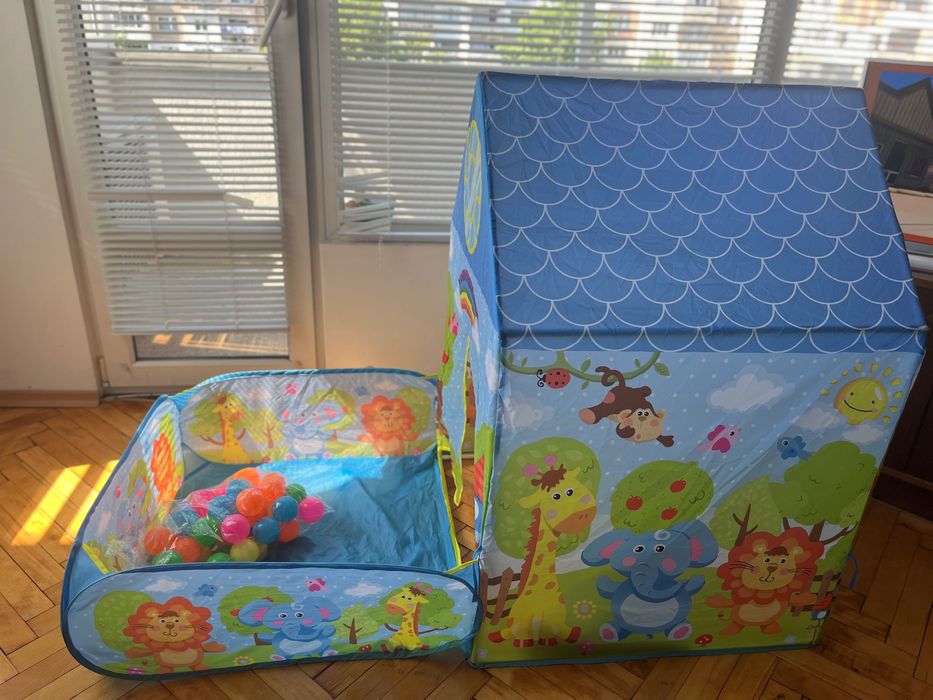 Детски кът , играчка с 2 зони. Чисто ново