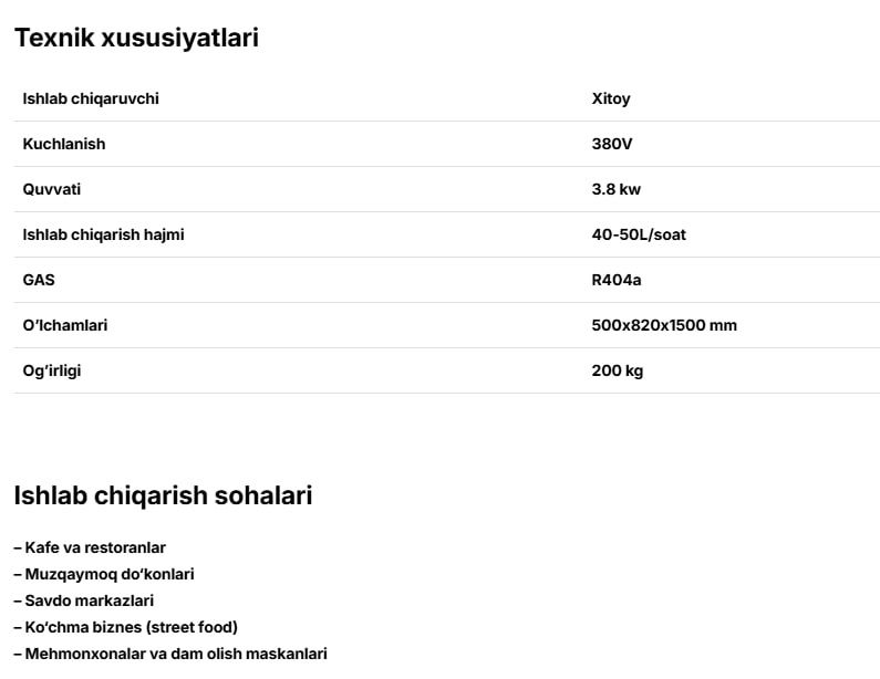 Muzqaymoq Frezer Frigomix 380kw