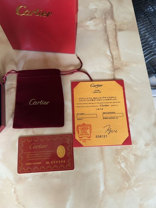 Bratara Cartier full box