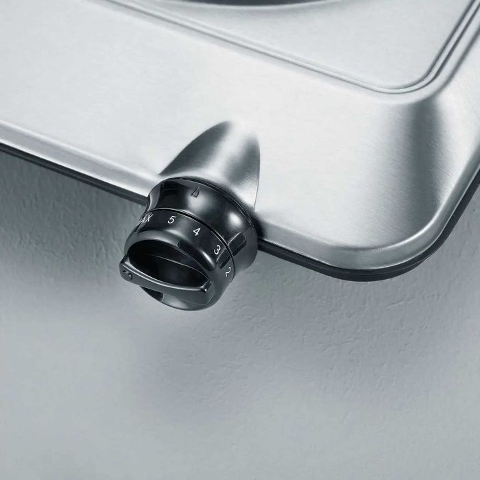 НОВ котлон SEVERIN KP1092 1500W инокс единичен електрически котлон