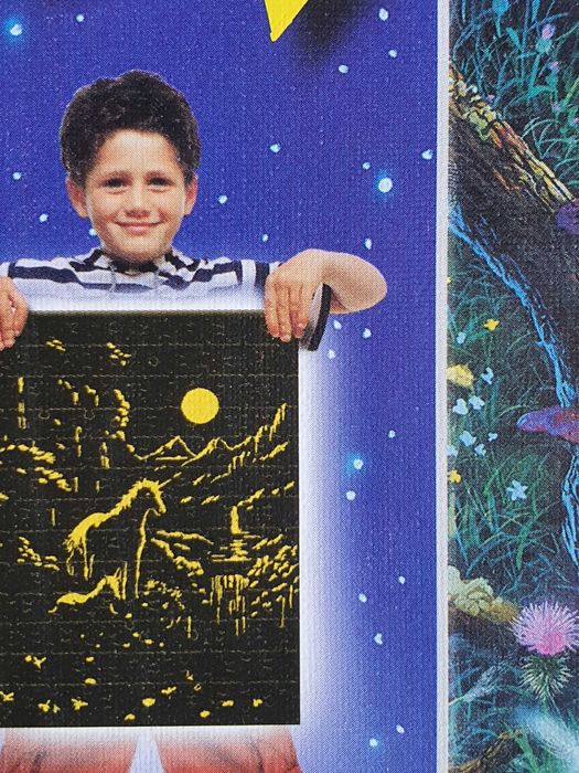 Puzzle Ravensburger Unicorni care lumineaza in intuneric 8+