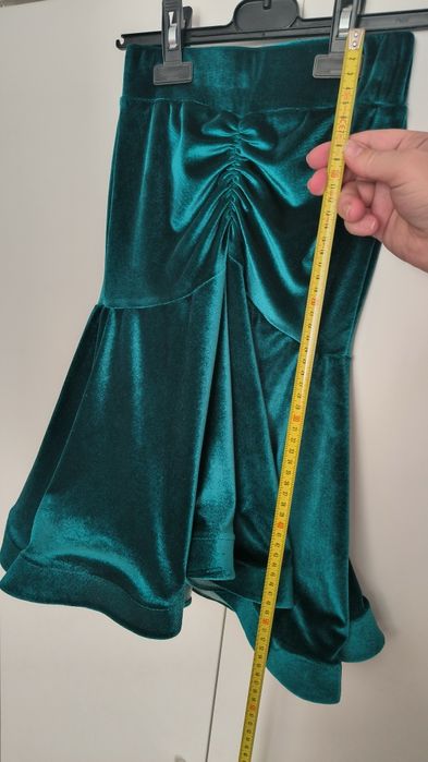 Fusta de dans fetite verde marime 122-140