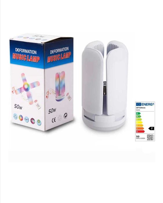 Lampă LED muzicală, RGB, Bluetooth