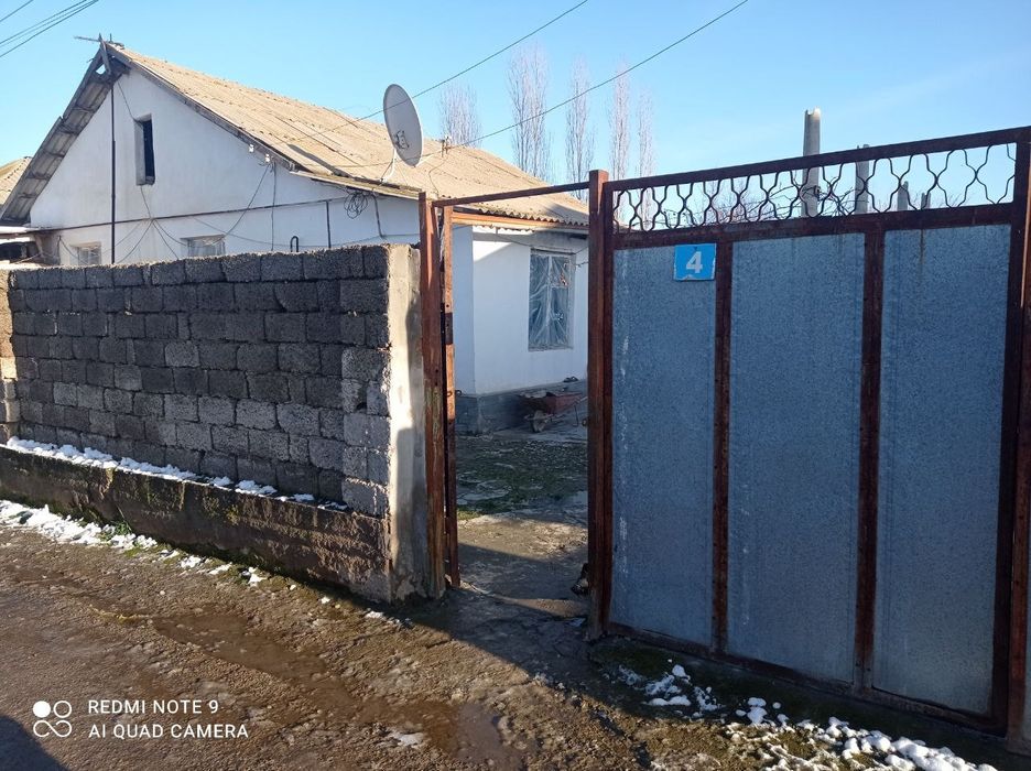 Продаётся 12 сот.4 комнаты Гулистан(Жумабазар)