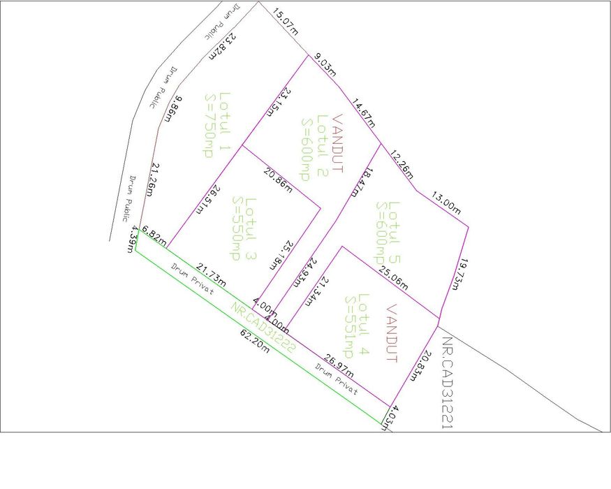 Teren Panoramic cu vedere spre lacul Colibita