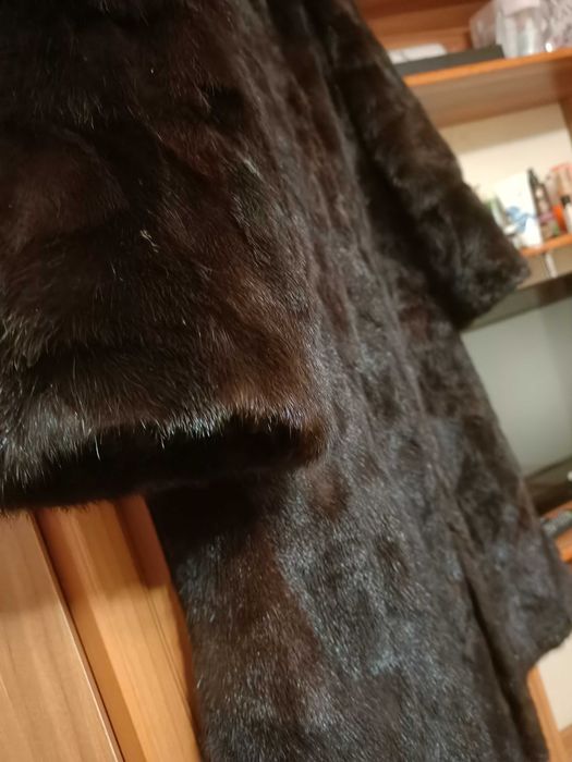 Шуба норковая.Кусочками.