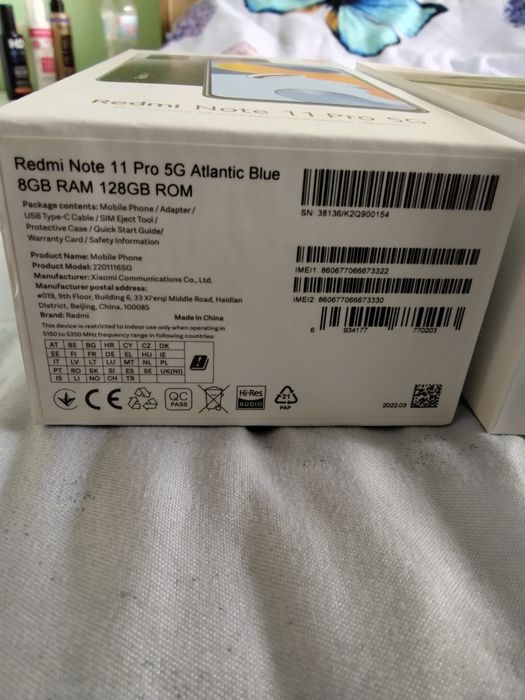 Xiaomi Note 11 Pro 5G