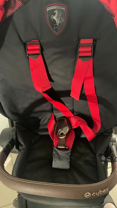 Cybex Тапицерия за седалка Priam Seat pack Lux Ferrari Victory Black