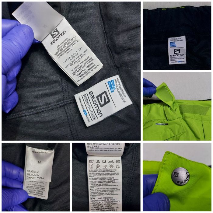 Pantaloni SALOMON Advenced Skin Dry, nr. M unisex schi, snowboard