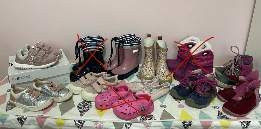 Обвуки и ботуши Kuling, Igor, Zara, Crocs и др.