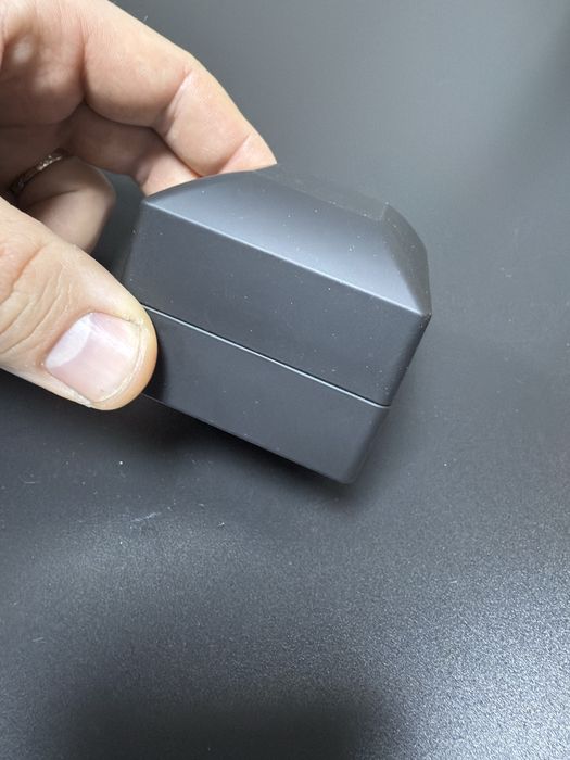 Cutie bijuterie inel led culoare negru