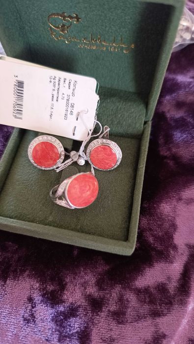 Серебряные комплекты