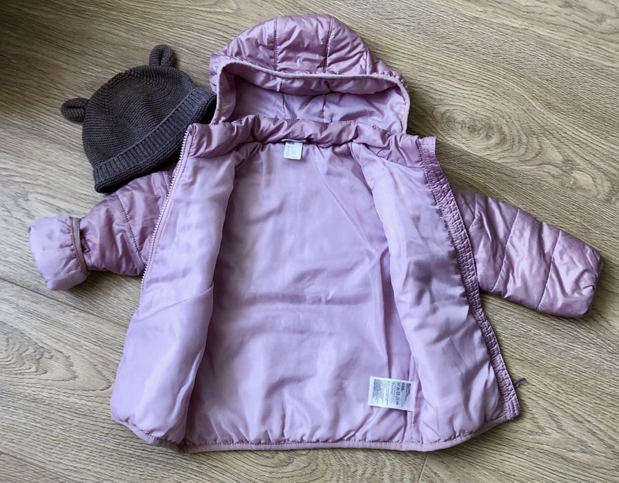 Jacheta matlasata, usor vatuita, H&M, marimea 92