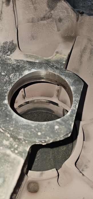 Расточка блока.ремонт постели напыление..