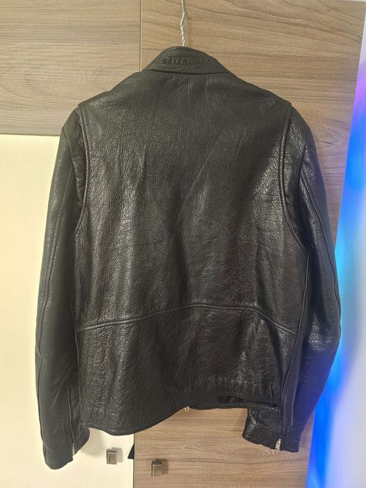 Geaca de piele Balenciaga