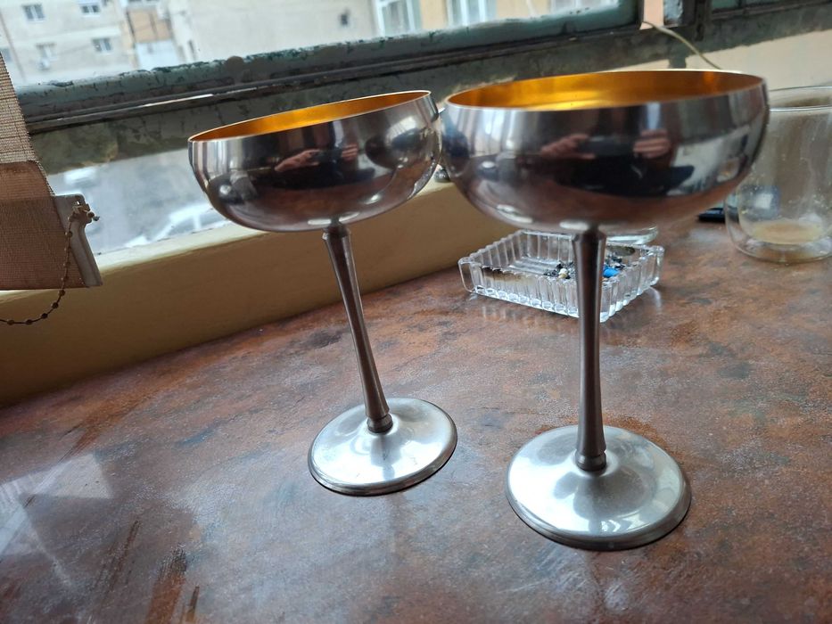 Set pahare inox  stainlessteel