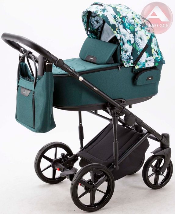 Коляска Adamex zico flowers 2 в 1
