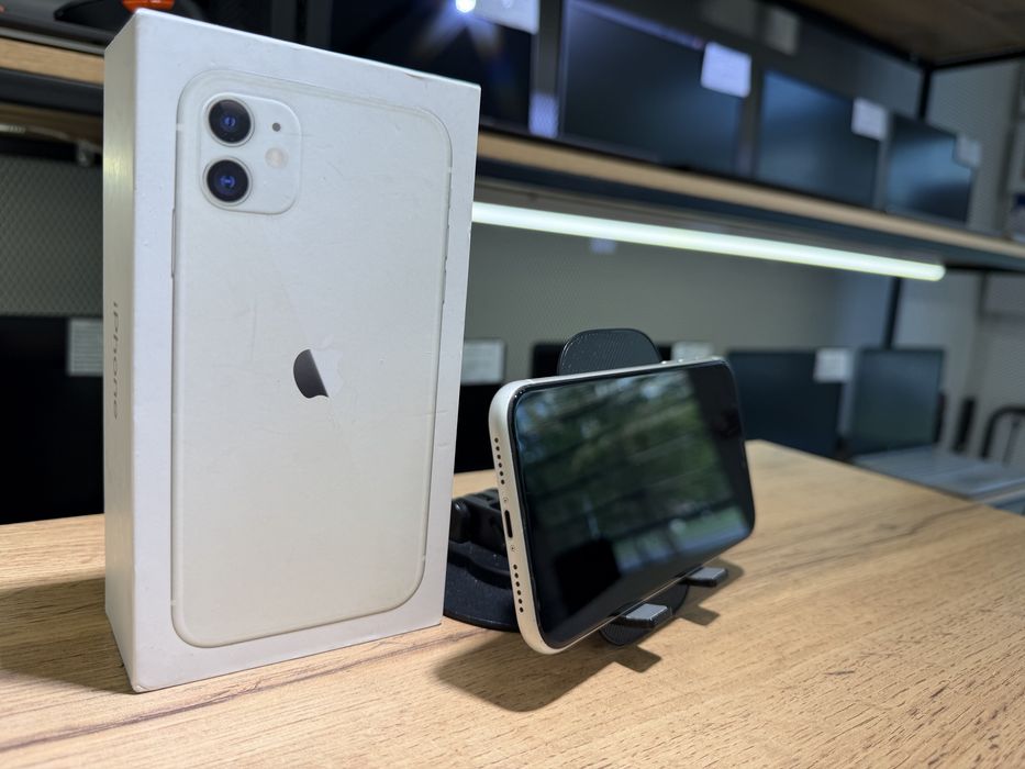 iPhone 11, 128 GB, белый, АКБ68%, 2298/А10