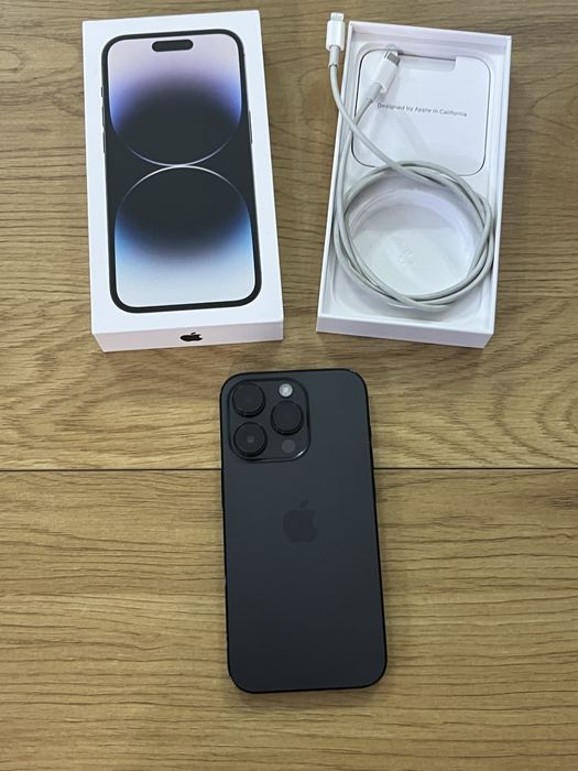 Бартер като нов iPhone 14 Pro 128gb graphite 100%