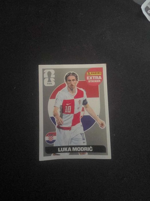 Un sticker extra cu luka modric