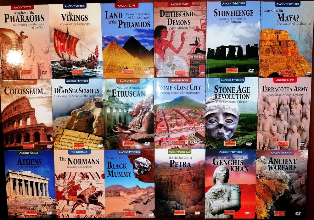DVD FILME Documentare Originale Civilizații Antice The History Channel