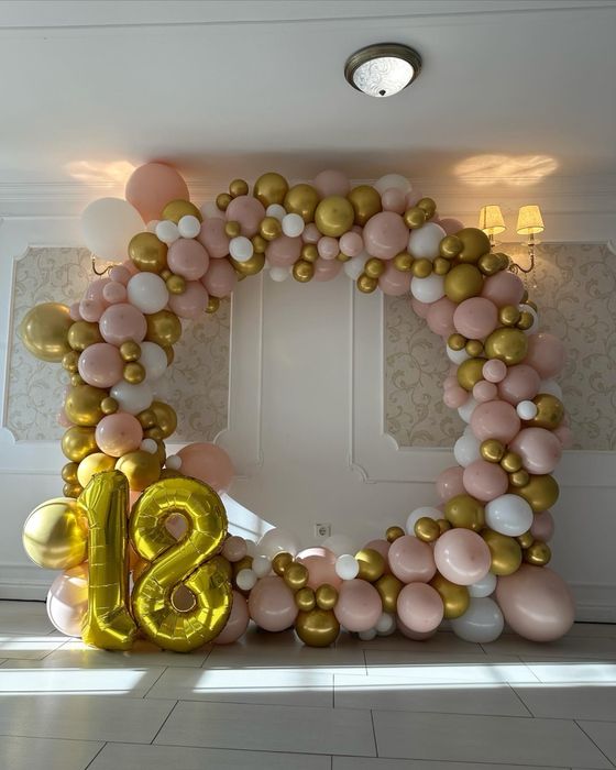 Decor arcada de baloane