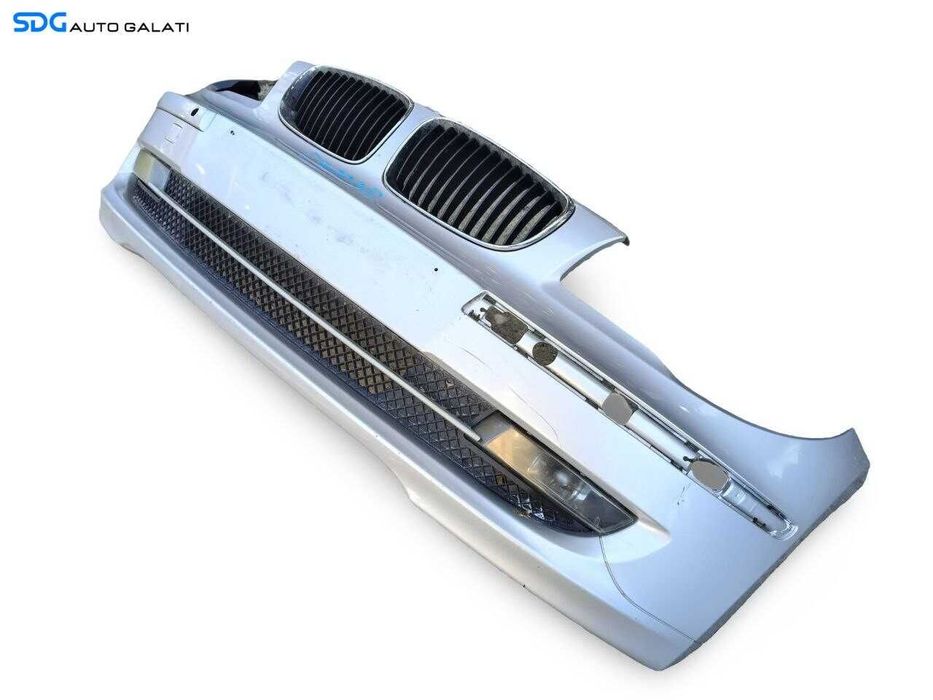 Bara Spoiler Fata Completa cu Grile si Proiectoare BMW Seria 1 E81 E87 LCI Facelift 2007 - 2013 Culoare Titansilber Cod 7185553 718555310 [Z0070]