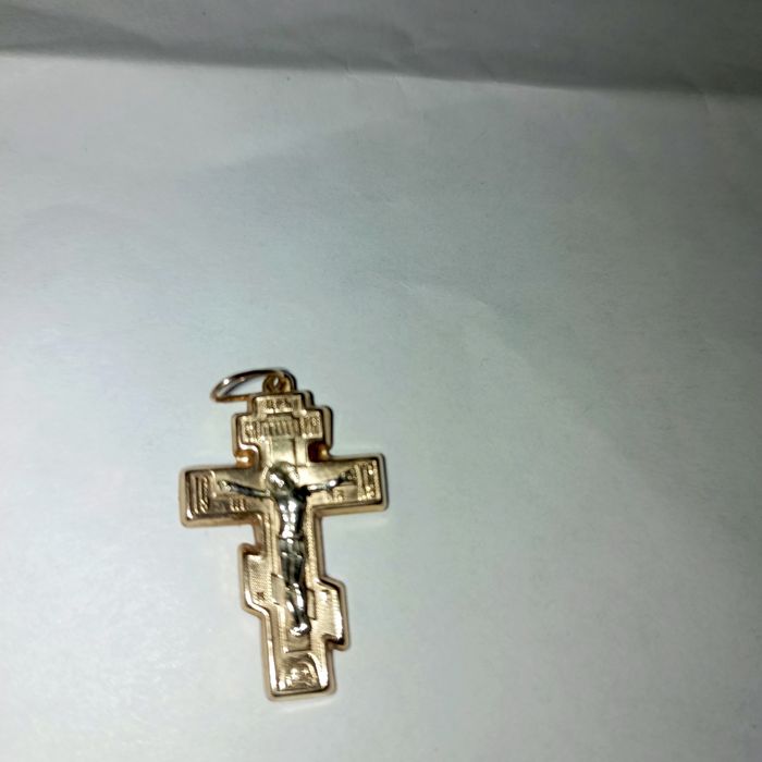 Крестики золотые