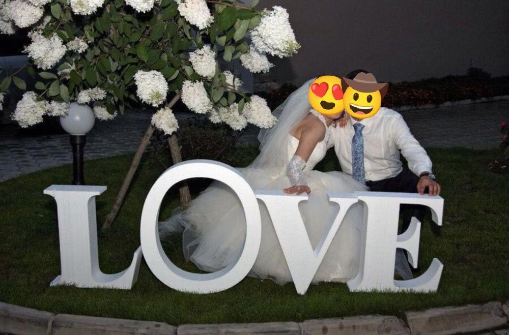 Мольберты Буквы LOVE обьемные из дерево