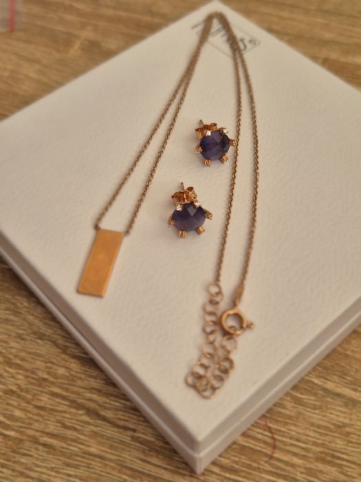 Set colier si cercei argint