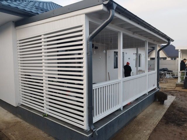 Foișoare terase pergole moderne din lemn