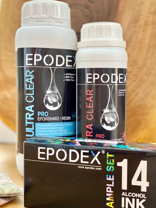 Epodex Немска Епоксидна Смола - за дърво, бетон