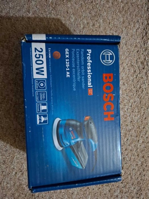 Șlefuitor cu excentric Bosch Professional GEX 125-1 AE
