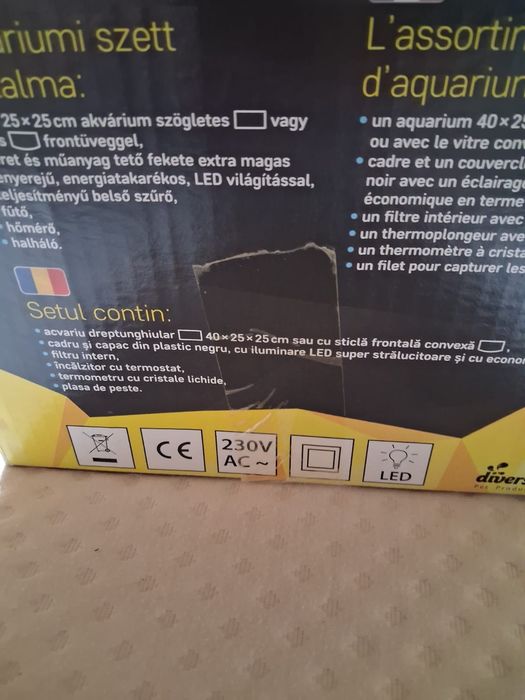 Acvariu Pesti  40 Litri