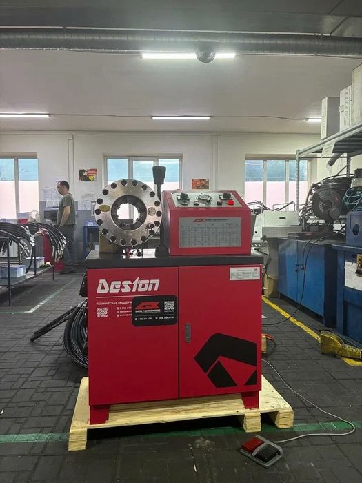 Обжимной и окорочный станок комбо