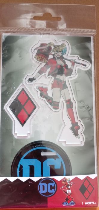 Figurină acrilică originală DC Comics Harley Quinn - NOUĂ / Sigilată