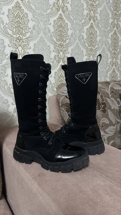 Сапоги зимние для девочек овчина