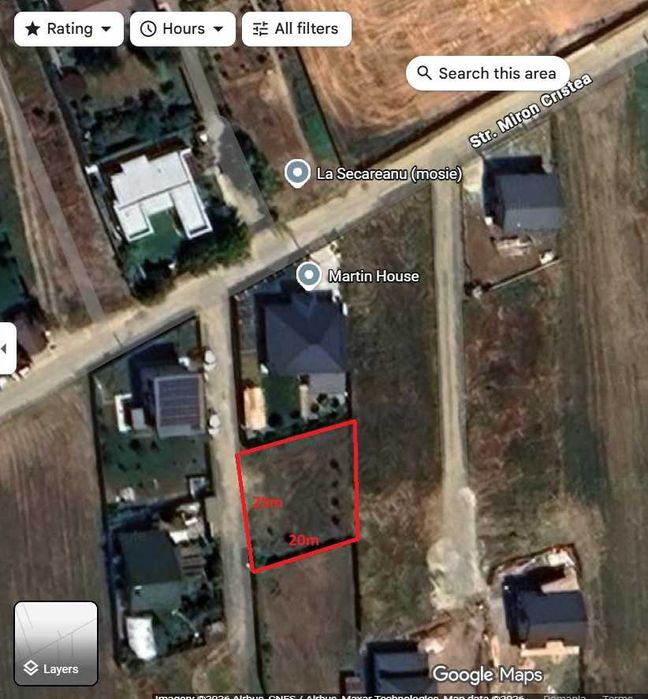 Vânzare teren Ciorogârla - zonă mănăstire