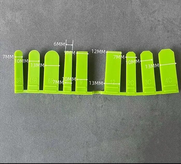 Уред за оформяне на силикон шпатула 9 бр.